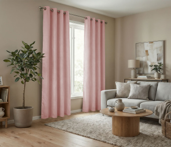 Штора Микровелюр v15 с креплением Люверсы. Фото 2