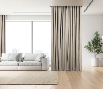 Штора Блэкаут Долли с креплением Кулиса с гребешком v04. Фото 2