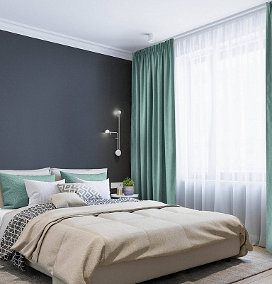 Канвас однотонные v31 с креплением Тесьма 