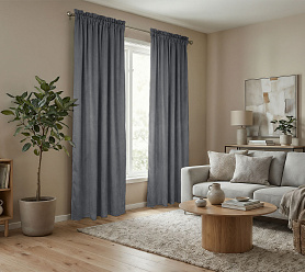 Штора Микровелюр v22 с креплением Кулиса с гребешком