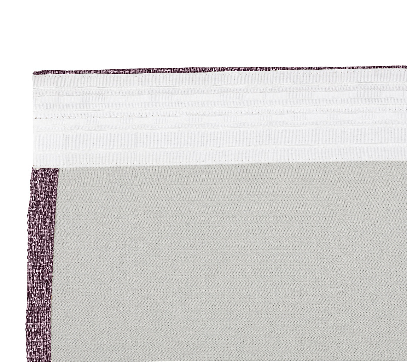 Штора Димаут Рогожка с креплением Шторная тесьма v24. Фото 4