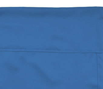 Шторы Премиум синие на кулиске с гребешком. Фото 6