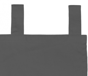 Шторы Стандарт серые на петлях без липучек. Фото 5