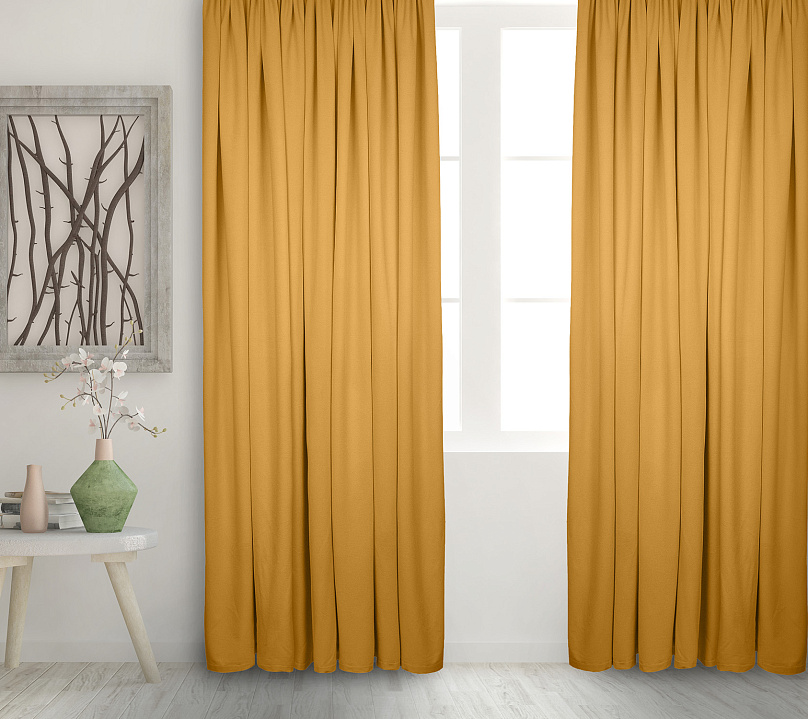 Штора Велюр матовый с креплением Петли v22. Фото 2