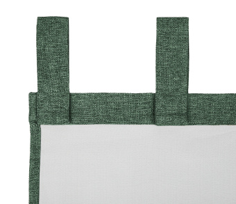 Штора Димаут Рогожка с креплением Петли с липучкой v21. Фото 4