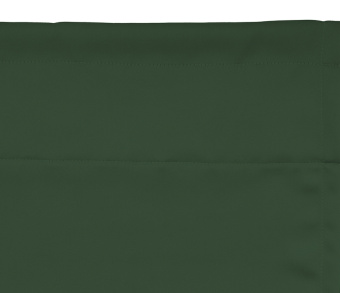 Шторы Премиум темно-зеленые на кулиске с гребешком. Фото 5