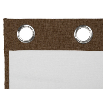 Штора Димаут Рогожка с креплением Люверсы v26. Фото 4