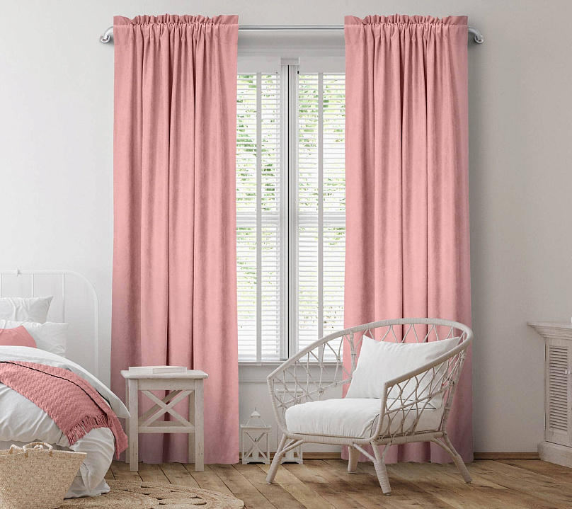 Канвас однотонные v21 с креплением Кулиска с гребешком. Фото 2