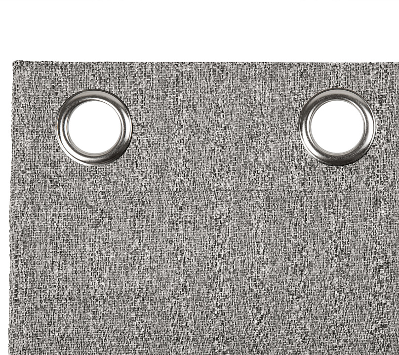Штора Димаут Рогожка с креплением Люверсы v12. Фото 3