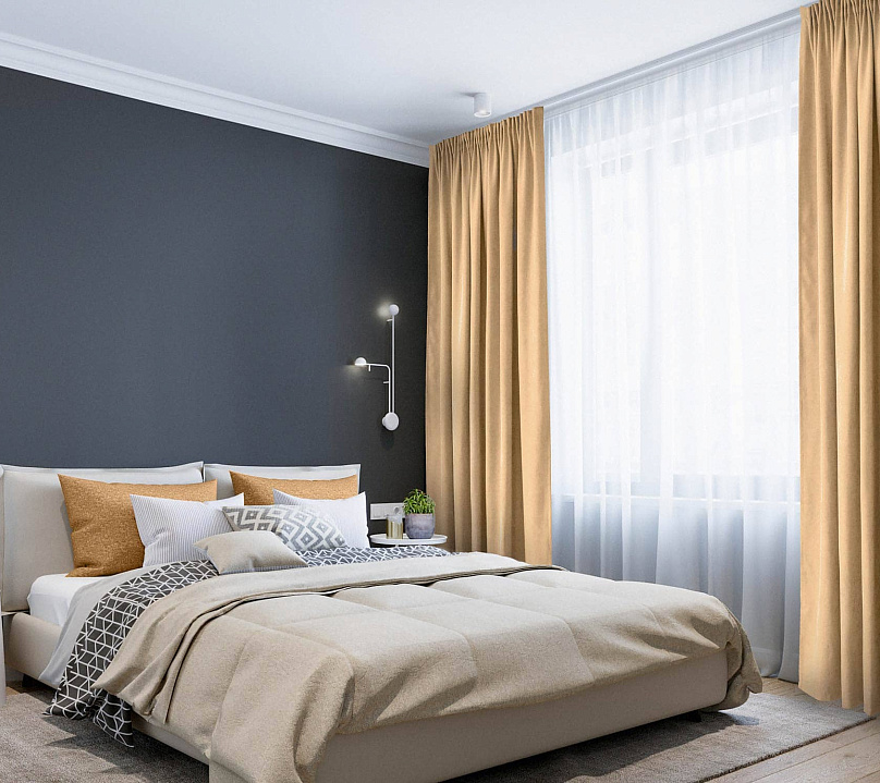 Канвас однотонные v14 с креплением Тесьма. Фото 1