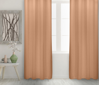 Штора Велюр матовый с креплением Люверсы v04. Фото 2