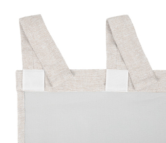 Штора Димаут Рогожка с креплением Петли с липучкой v02. Фото 5