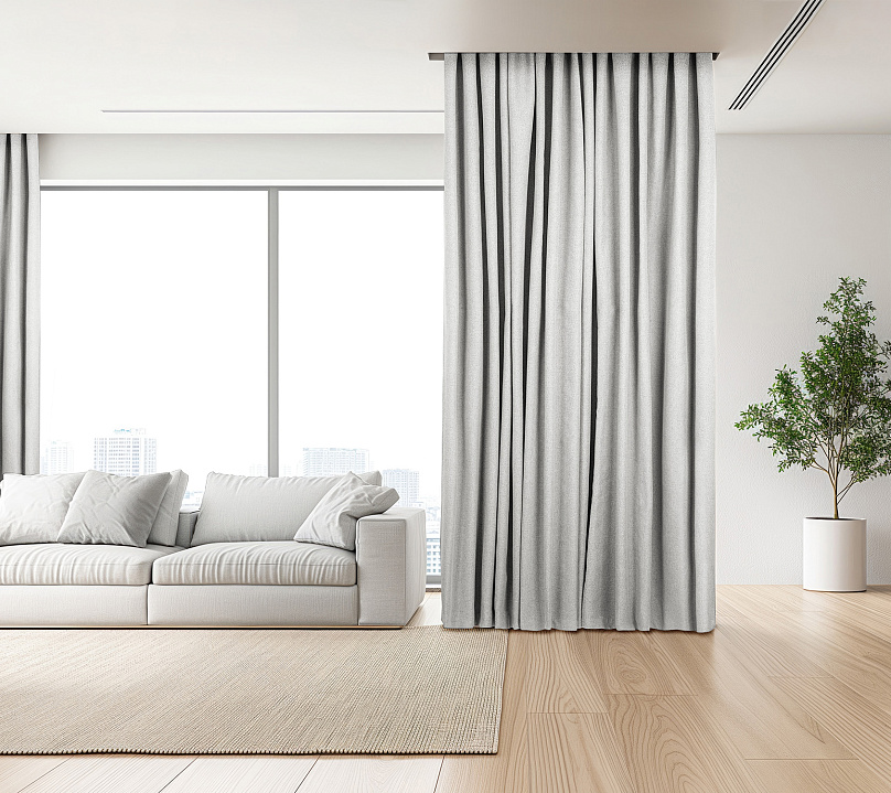 Штора Блэкаут Долли с креплением Петли с липучкой v02. Фото 2