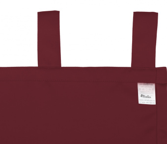 Шторы Премиум рубиновые на петлях без липучек. Фото 7