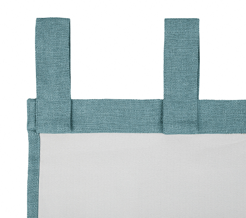 Штора Димаут Рогожка с креплением Петли с липучкой v17. Фото 4