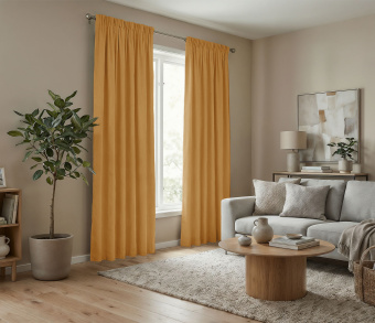 Штора Микровелюр v11 с креплением Шторная тесьма. Фото 2