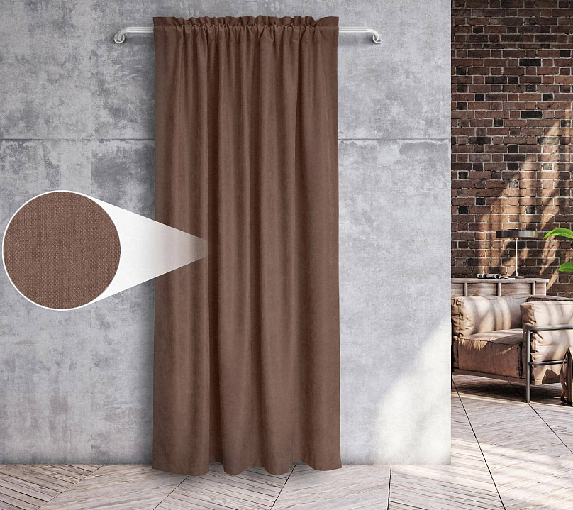 Канвас однотонные v15 с креплением Кулиска с гребешком. Фото 4