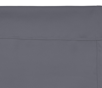 Шторы Премиум серые на кулиске. Фото 6