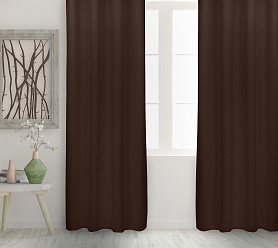 Штора Велюр матовый с креплением Люверсы v31