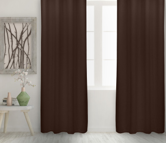 Штора Велюр матовый с креплением Люверсы v31. Фото 2