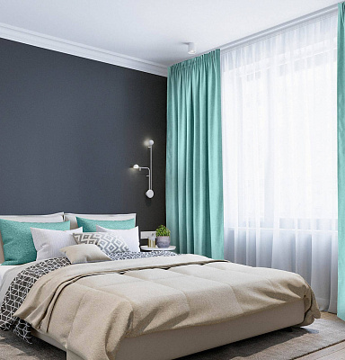 Канвас однотонные v27 с креплением Тесьма