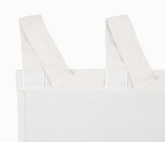 Штора Димаут Рогожка с креплением Петли с липучкой v01. Фото 5