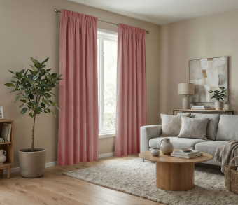 Штора Микровелюр v16 с креплением Шторная тесьма. Фото 2