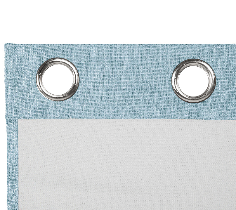 Штора Димаут Рогожка с креплением Люверсы v16. Фото 4