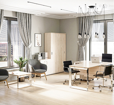 Наши работы. Шторы для офиса. Фото 2