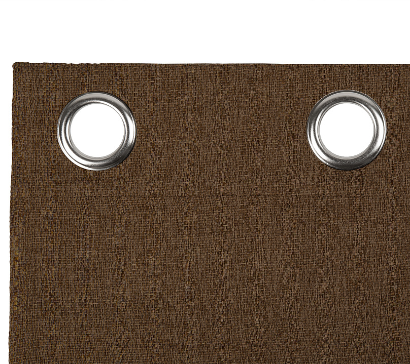 Штора Димаут Рогожка с креплением Люверсы v26. Фото 3