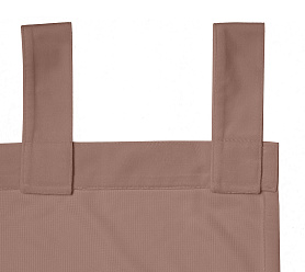 Штора Велюр матовый с креплением Петли с липучкой v07