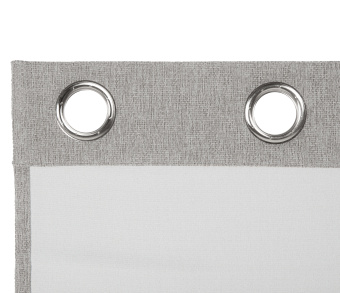 Штора Димаут Рогожка с креплением Люверсы v10. Фото 4