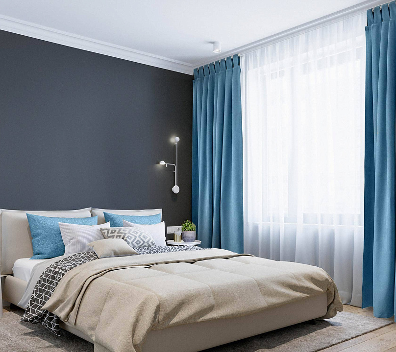 Канвас однотонные v29 с креплением Петли без липучек . Фото 1