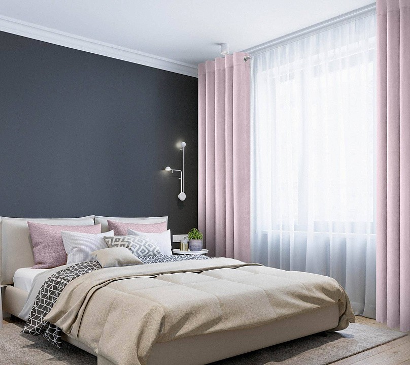 Канвас однотонные v20 с креплением Люверсы. Фото 1