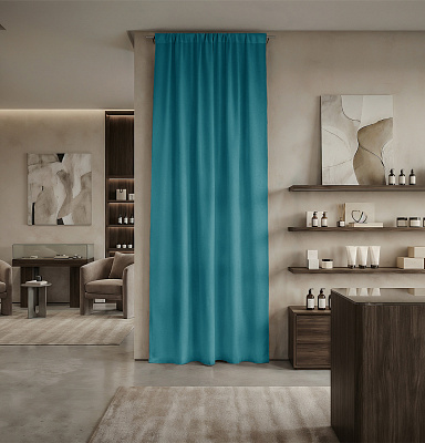 Штора Микровелюр v23 с креплением Кулиса