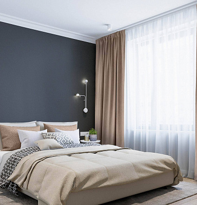 Канвас однотонные v45 с креплением Кулиска