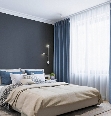 Канвас однотонные v41 с креплением Петли на липучках