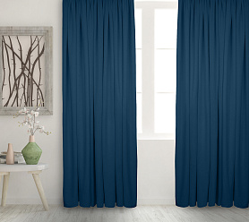 Штора Велюр матовый с креплением Петли v20