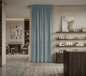 Штора Микровелюр v21 с креплением Кулиса с гребешком