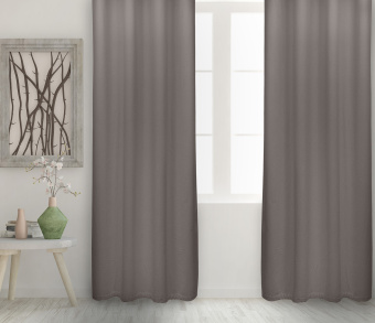 Штора Велюр матовый с креплением Люверсы v11. Фото 2