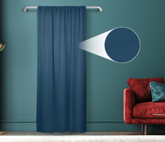 Штора Велюр матовый с креплением Кулиса v20. Фото 1