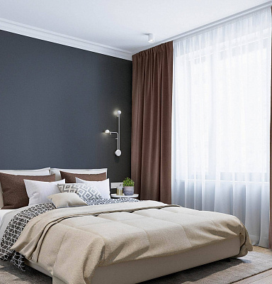 Канвас однотонные v17 с креплением Кулиска