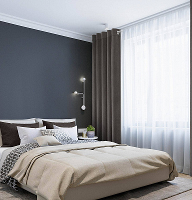 Канвас однотонные v47 с креплением Люверсы