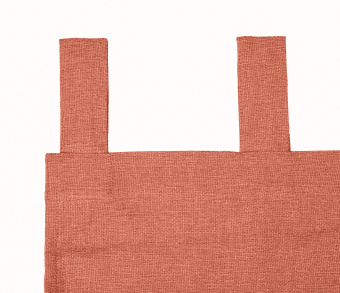 Штора Димаут Рогожка с креплением Петли с липучкой v22. Фото 3