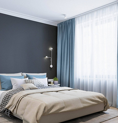 Канвас однотонные v39 с креплением Кулиска