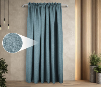 Штора Димаут Рогожка с креплением Кулиса с гребешком v18. Фото 1