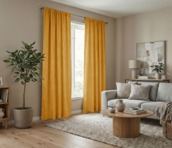 Штора Микровелюр v12 с креплением Кулиса. Фото 2