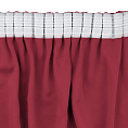 Шторы Премиум красные на тесьме. Фото 6