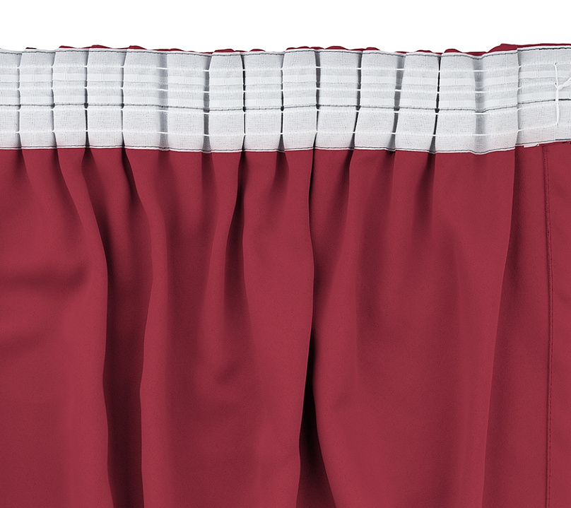 Шторы Премиум красные на тесьме. Фото 6