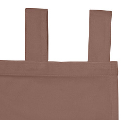 Штора Велюр матовый с креплением Петли v07